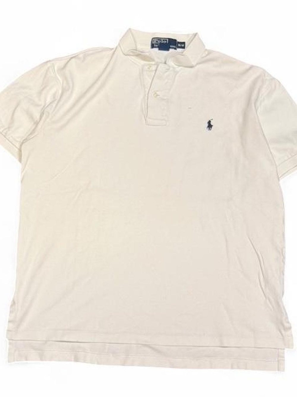Y2K Polo Ralph Lauren Small Pony White Polo Shirt